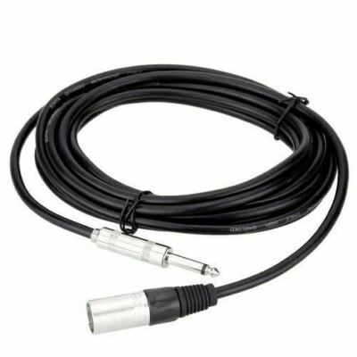 3 METER 6,35 MM STEREO QUATER KLINKE Kabel für Tannoy Reveal 802S