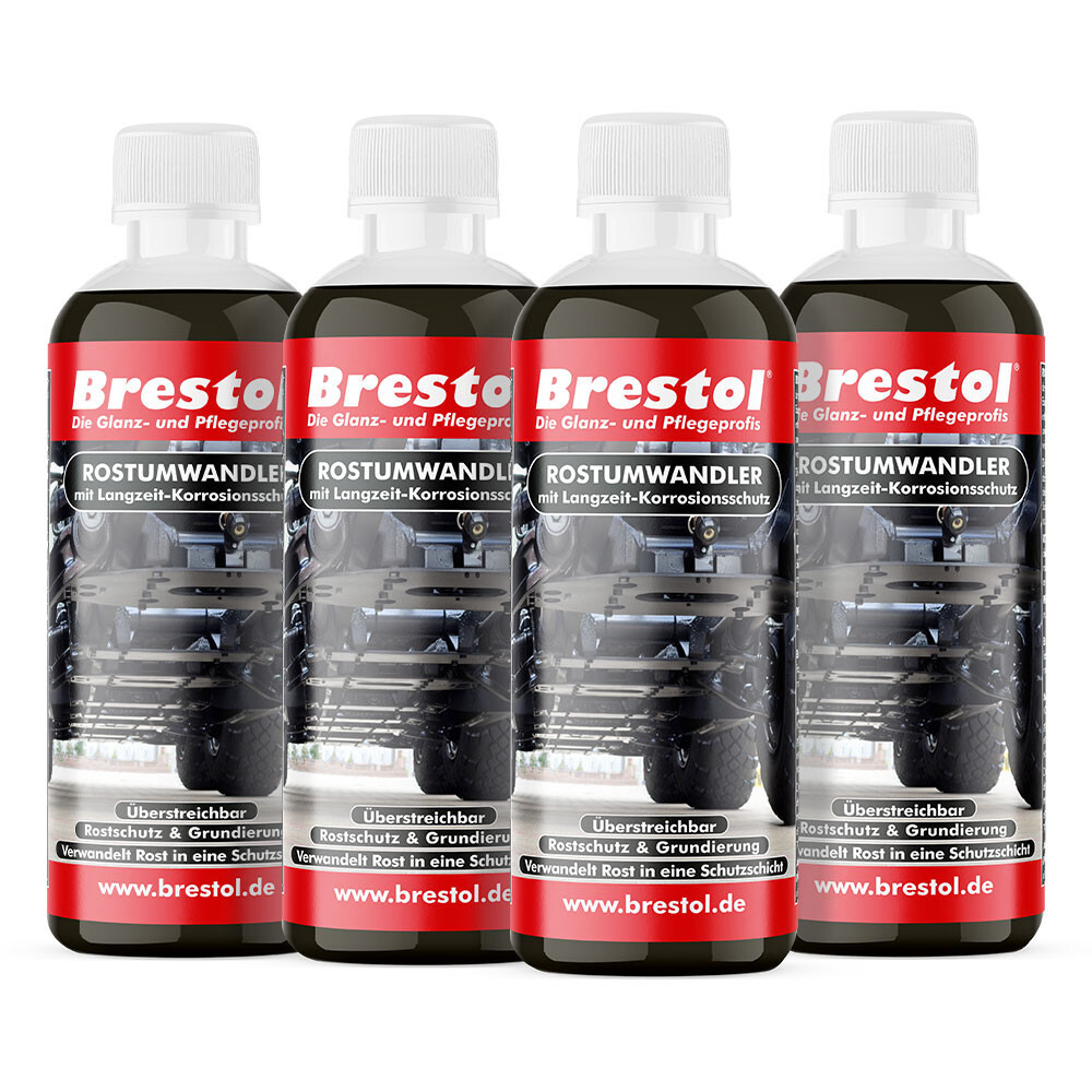 (47,42€/L) 4x 300 ml ROSTUMWANDLER Rostsanierer Rostlöser Rostschutz Rostfrei