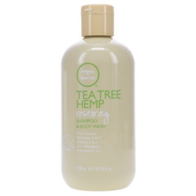 Paul Mitchell Tea Tree Hemp Restoring Shampoo & Body Wash 10.14 oz New