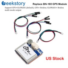 DY-180 GPS Receiver Module Dual Module with Flash Passive Antenna-US Stock