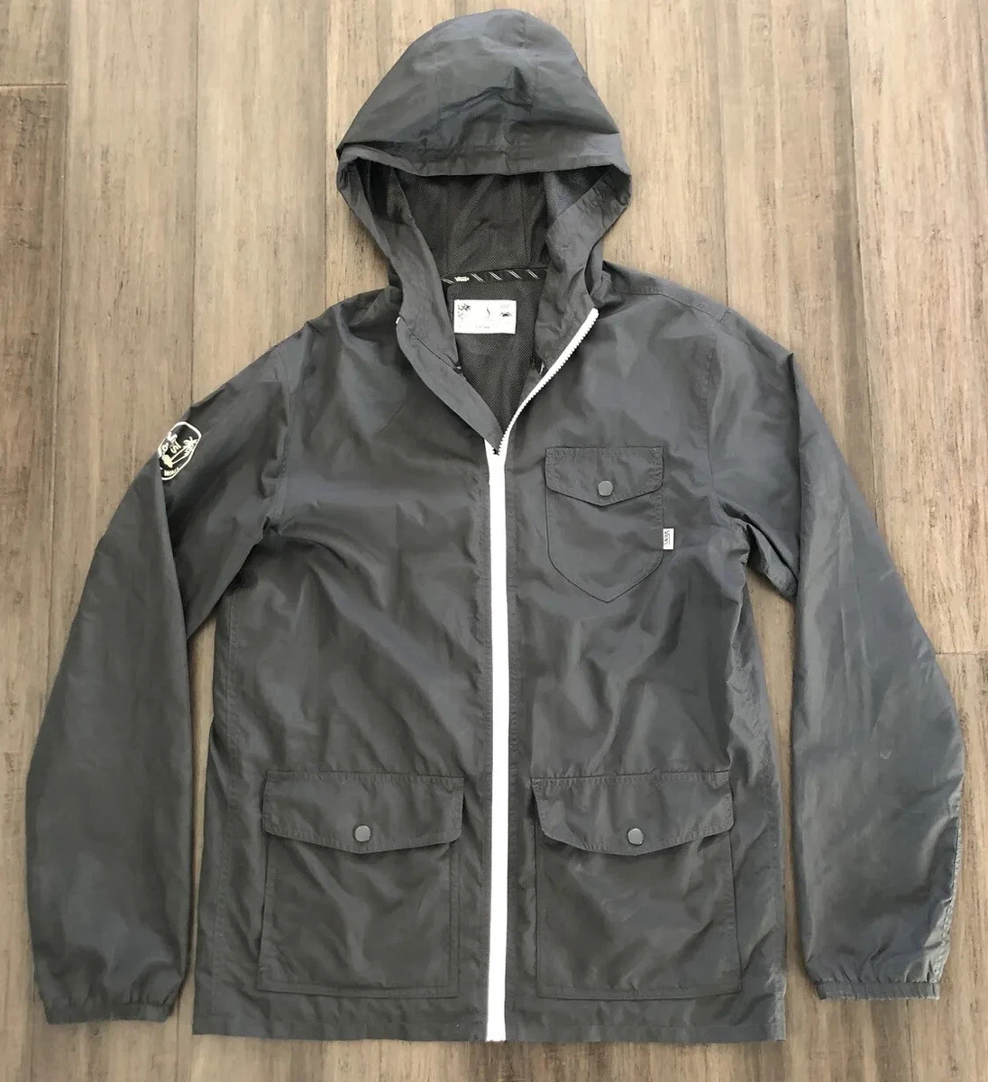 Vans windbreaker Grey deals
