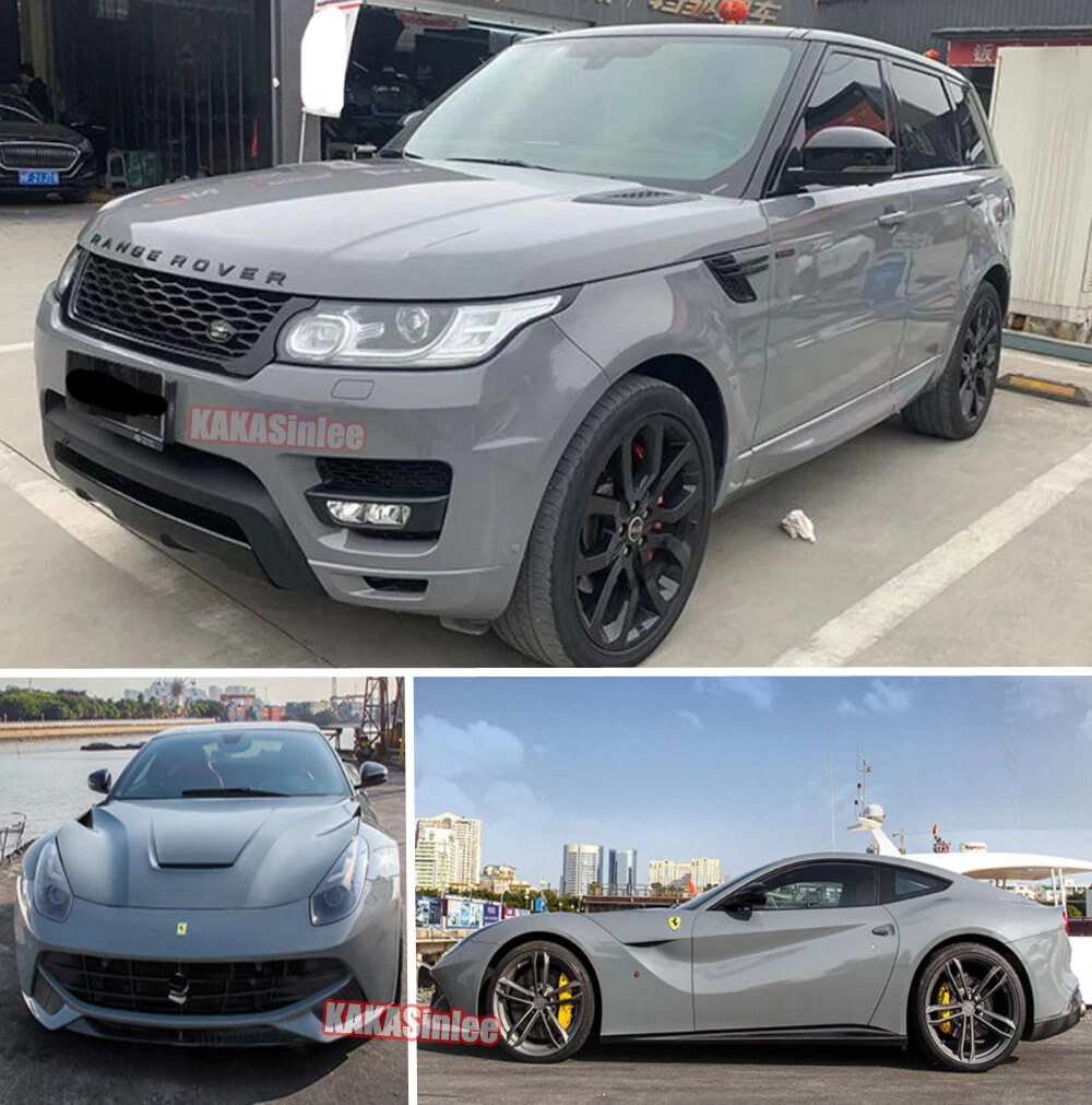 Metallic Grey Car Paint