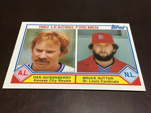 DAN QUISENBERRY Oddball Insert & Regular issue Baseball ROYALS YOU CHOOSE - Picture 124 of 133