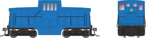 Rapido 48035 HO GE 44 toneladas - estándar pintado DC, sin letras (azul) | Zustand: New