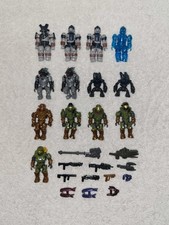 Halo Mega Bloks Outlands Skirmish Set Cnh01 Figures Weapons Only Halo Mega Bloks Outlands Skirmish Set Cnh01 Figures Weapons Only
