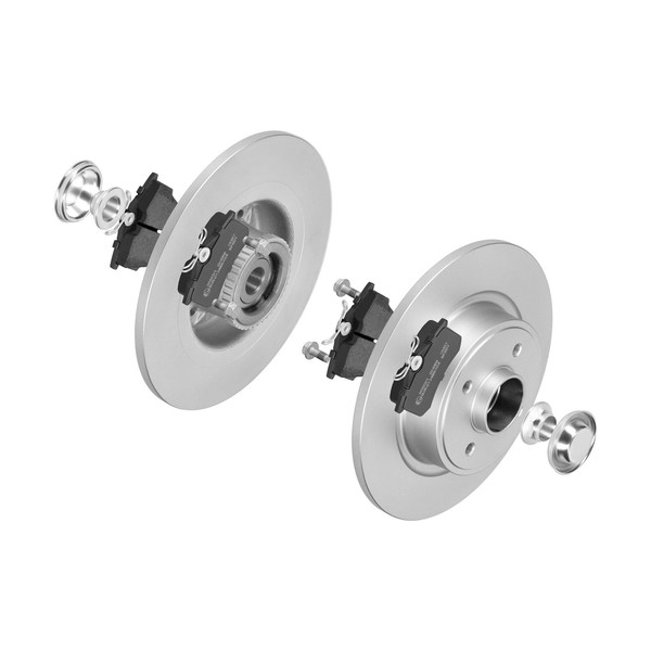 F.Becker Bremsscheiben Ø274MM + BremsbelÄGe Hinten FÜR Renault Megane I ScÉNic-image