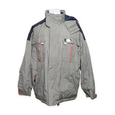 Stuf Clothing, Allwetterjacke, Herren, Größe: L, Grau/Schwarz, Nylon #SWd