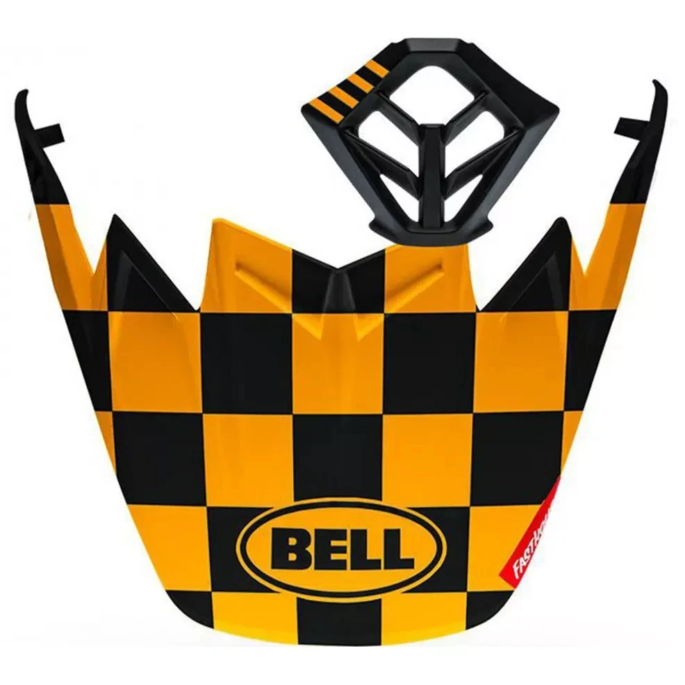 Genuine OEM Bell Visor Fasthouse Checkers Fits Moto-9 Helmets 7103040 NOS