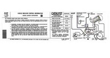 1981 Corvette Decal Emissions Code Auf All Federal With Manual Transmission 1981 Corvette Decal Emissions Code Auf All Federal With Manual Transmission