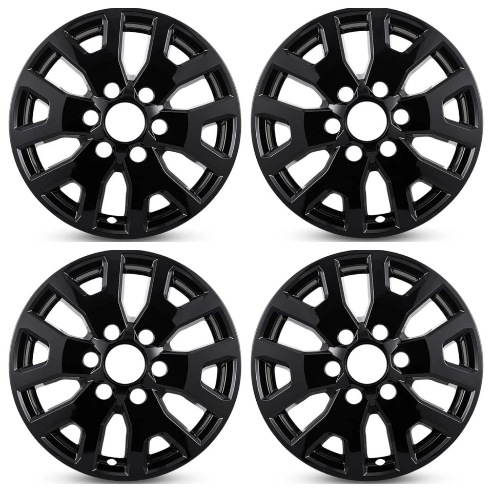 4 Pack Wheel skins for 2024-2025 Toyota Tacoma Wheel Covers; 17- inch Foto 4 de 4