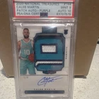Panini National Treasures Caleb Martin Patch Auto #144 Purple /8 PSA 9