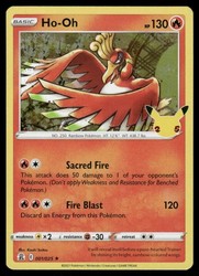 Ho-Oh 001/025 Celebrations Holo Rare