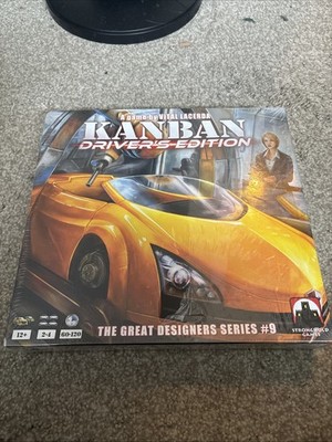 Kanban Board Game Driver's Edition NEW SEALED