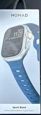New NOMAD Authentic Apple Watch Sport Band FKM Band AtlanticBlue 44mm/45mm/49mm