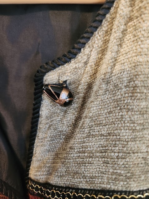 Indigo Moon Patchwork Tapestry Jacket Medium Mult… - image 4