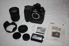 Nikon D2X DSLR Camera + AF-S NIKKOR 18-200mm VR Lens Good Cond