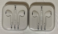 Apple EarPods In Ear Canal Headset - White - 2 Packs