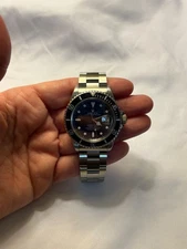 Rolex Submariner Men's Black Watch - 16610 W Serial 1995