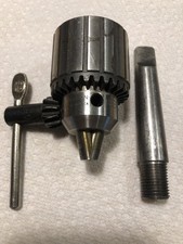 USED Jacobs 33B 5/64-1/2" Capacity Drill Chuck Taper Key 5/8-16 Thread Mount USA
