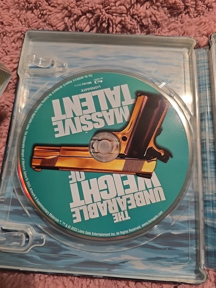 The Unbearable Weight of Massive Talent SteelBook (4K Ultra HD+Blu-ray+Digital) - Image 4 of 4