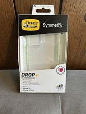 OTTERBOX Symmetry Series Case for iPhone 12/12 Pro-Clear-Military Standard