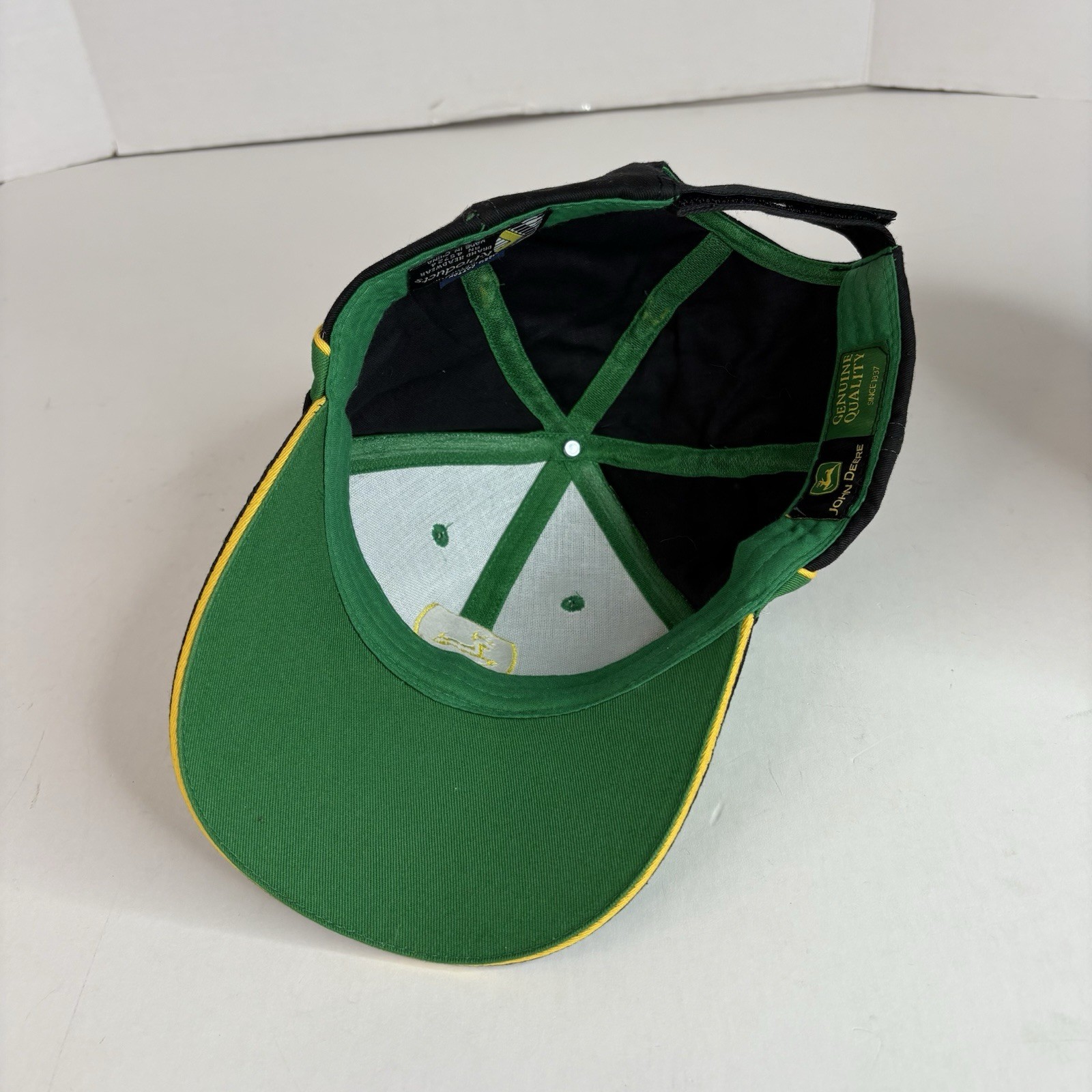 John Deere Strapback Adjustable Hat, Green, Logo,… - image 5