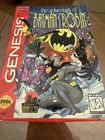 Adventures of Batman & Robin (Sega Genesis, 1995) CIB  Tested Working