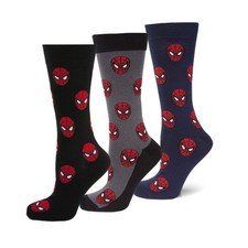 Marvel Spider-Man 3 Pack Socks Set