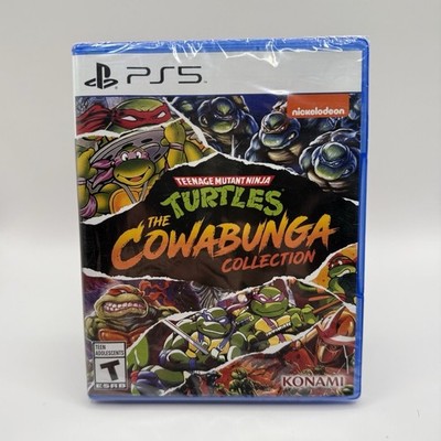 Brand New! Konami TMNT Cowabunga Collection PS5 Action Adventure T-Teen Sealed