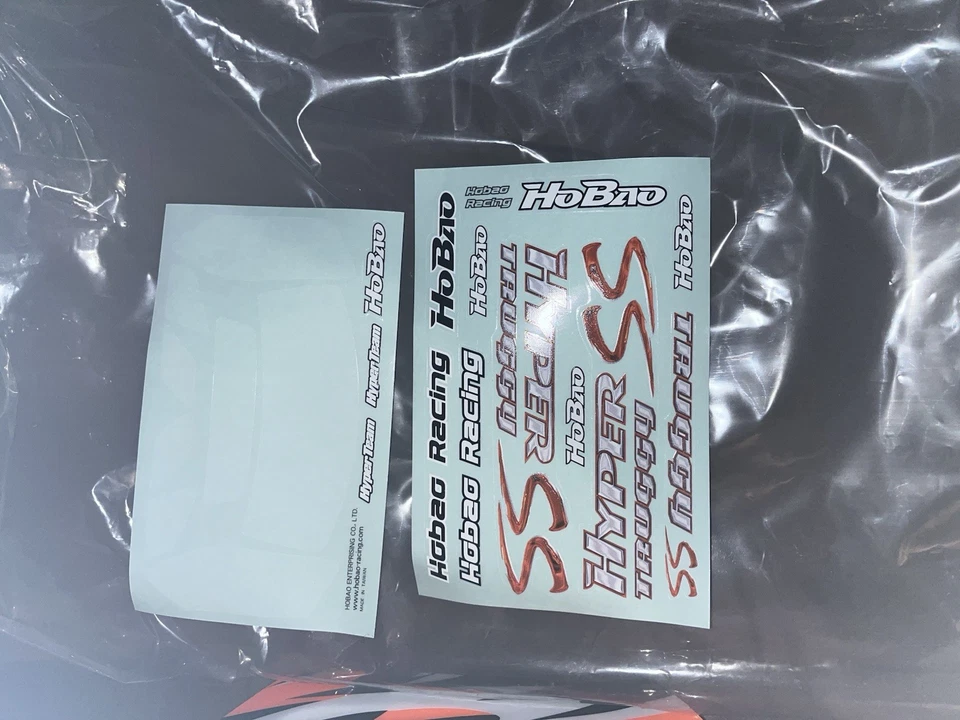 Hobao Hyper SST Karosserie 1/8 Truggy fertig lackiert (orange) - 92008 mit Clips - Bild 3 von 4