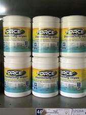 Case Of 12 220 Count Extra Large  Wipes Tough Cleaner Cleanser Force Kills 99.99