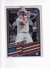 2026 Panini USA BASEBALL STARS & STRIPES PRIZM BRADY BALLINGER