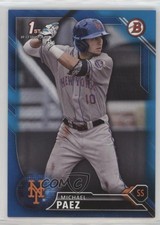 2016 Bowman Draft Draft Picks Blue 19/150 Michael Paez #BD-115 fm0