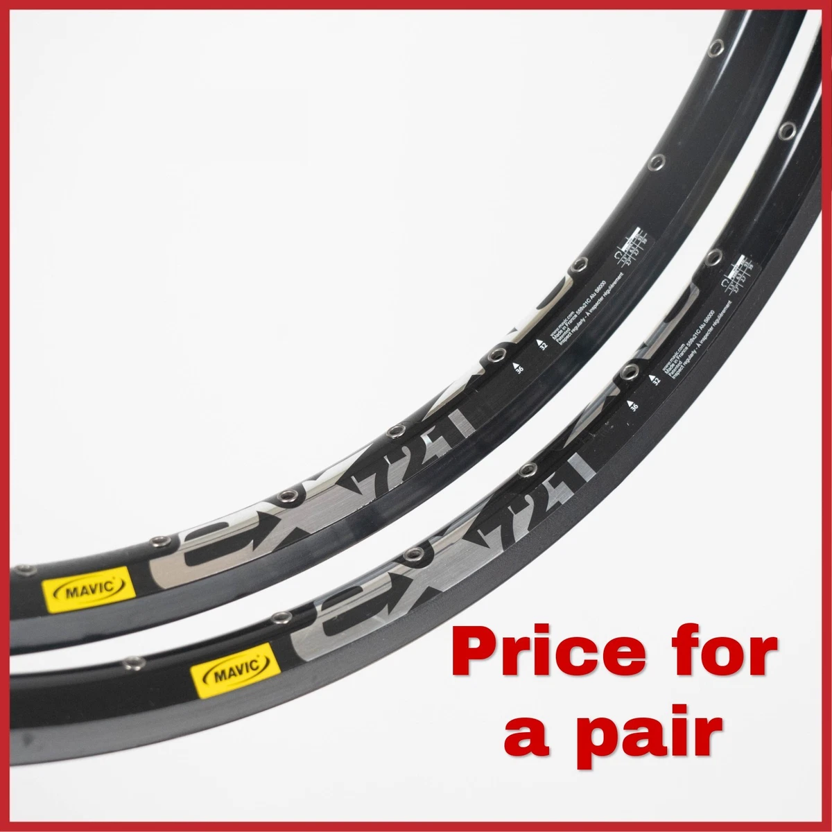 Mavic 36 Spoke Holes Bicycle Rims for sale | eBay