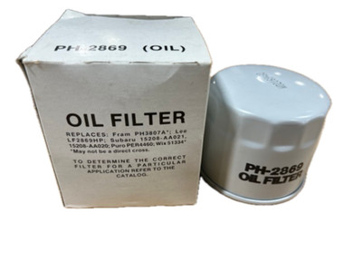 PH-2869 Oil Filter. - Brand: PH - Model: 2869 - Replaces: Fram PH3807A, Lee LF28