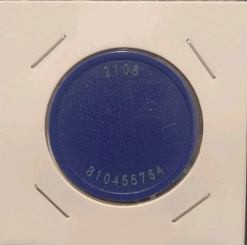 Malaysia Rapid KL BLUE LRT Railway Token (2108) Used Condition