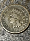 1867 Indian Head Small Cent. Great detail!