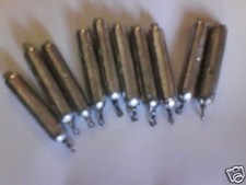 10x10gram swiveled fishing weights  1/3 oz approx