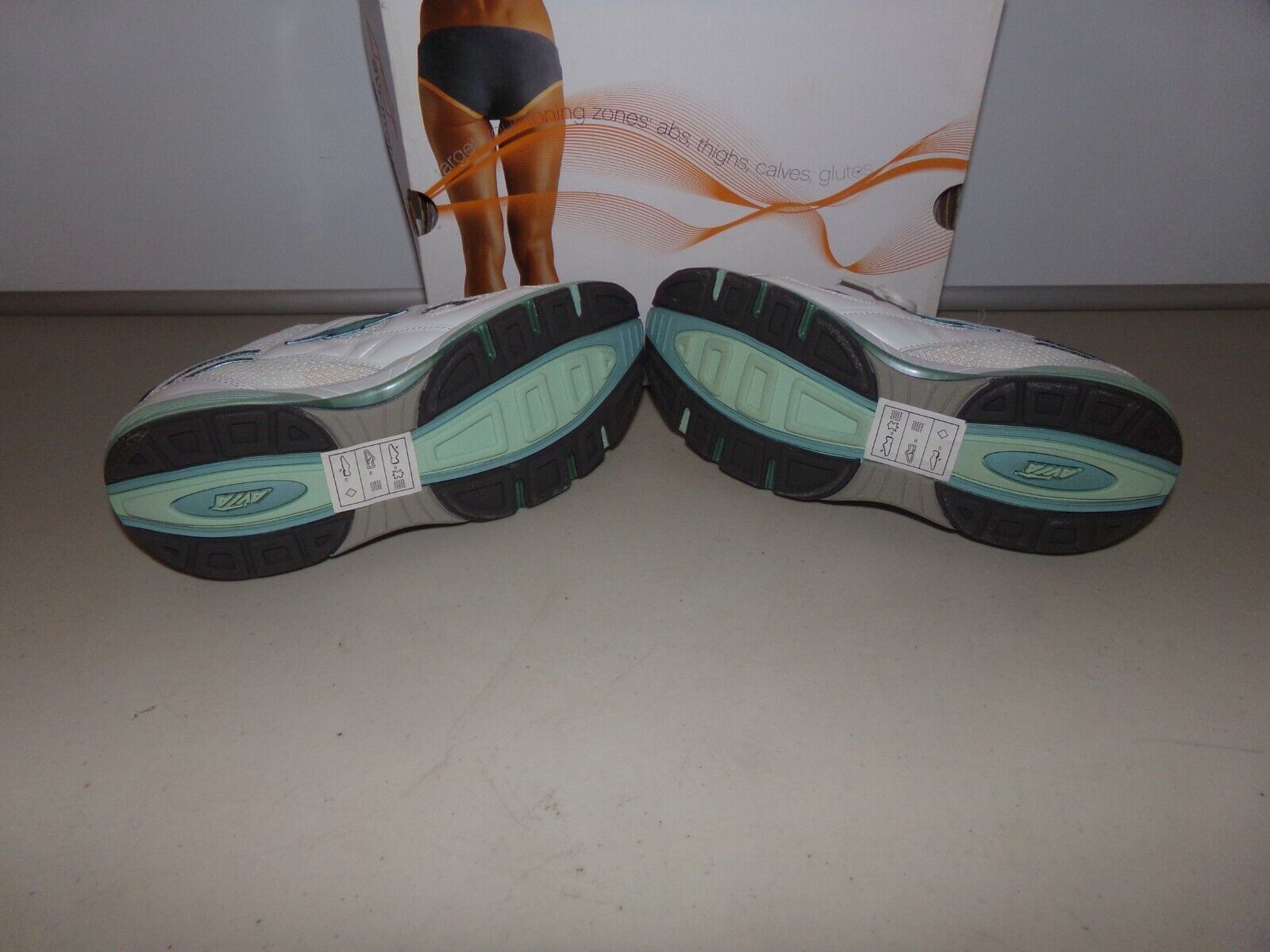 Avia 9000 Avi-motion Womens Athletic Shoes size 7.5 White/Green ...