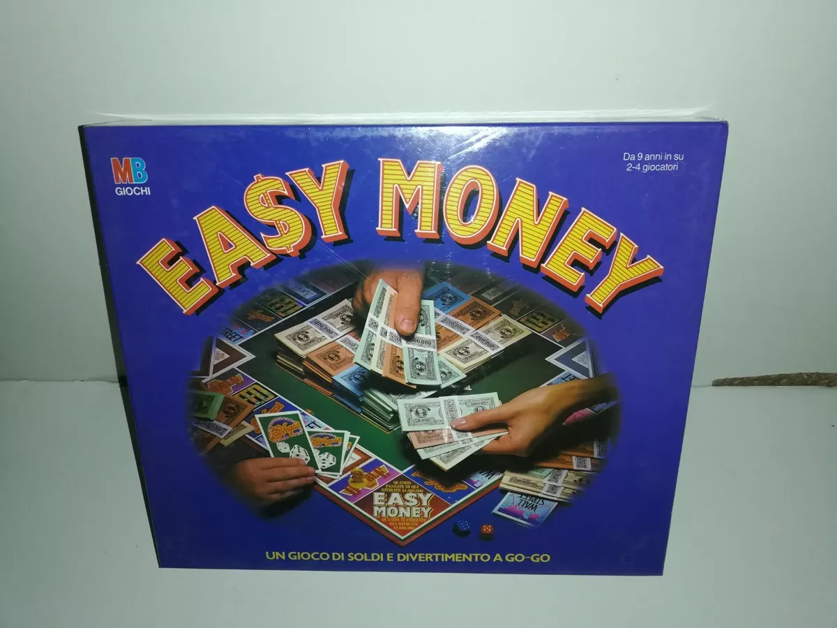 GIOCO DA TAVOLO EASY MONEY MB GIOCHI 2-4 GIOCATORI 9+ GIOCO DI SOLDI