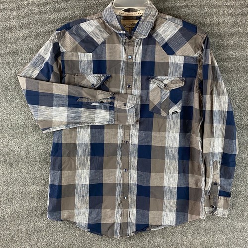 Coastal Long Sleeve Pearl Snap Shirt 