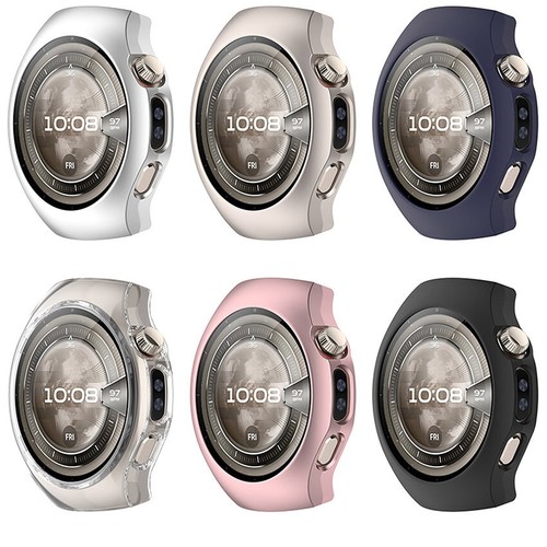 Watch Case Half-Wrap Skeleton PC Protective Framefor Huawei Watch5 42mm 46mm - Zdjęcie 3 z 22