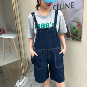 baggy dungarees shorts 