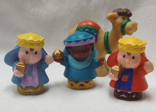 Fisher-Price Little People Nativity Wise Men Christmas Story 4 Piece - Picture 11 of 11
