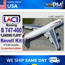 Laci 144077 Boeing 747-400 Landing Flaps for Revell kit resin 1/144 scale