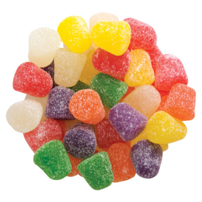 Spice Drops Assorted Candy Jellies - FRESH & BEST PRICE - 3 LBS BULK