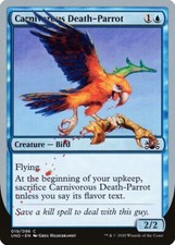 MTG Magic the Gathering Carnivorous Death-Parrot (19/107) Unsanctioned LP