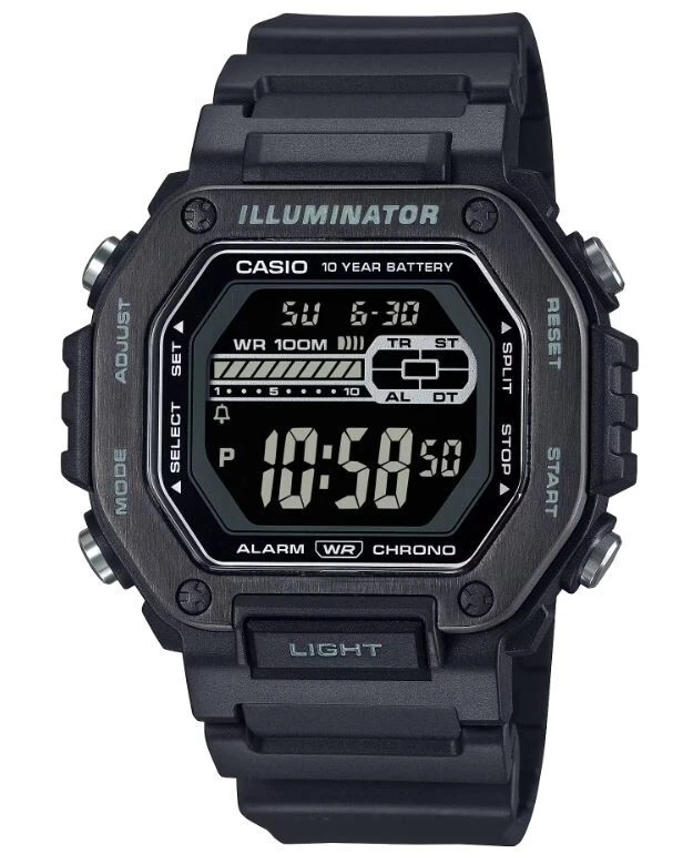 Casio Collection Reloj hombre dig. MWD-110HB-1BVEF Resina-Cristal acrílico-100 m - Imagen 1 de 4