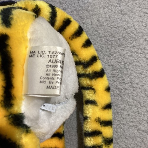 Aubie The Tiger Plush Auburn University Mascot 1986 Vintage - Picture 9 of 11