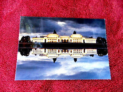 PARLIAMENT HOUSE REFLECTIONS CANBERRA A.C.T.  COLOUR POSTCARD [4]
